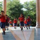 confined within its school